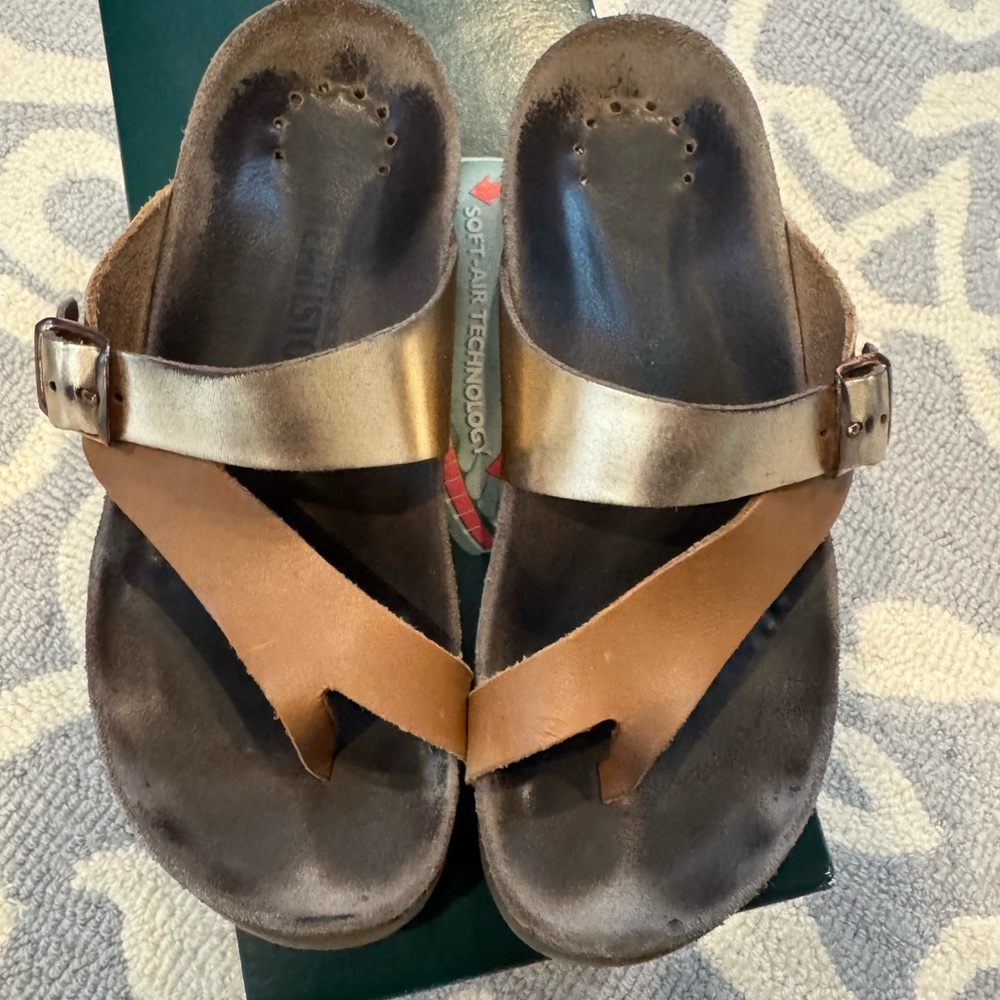 Mephisto Helen Sandal Camel Mix